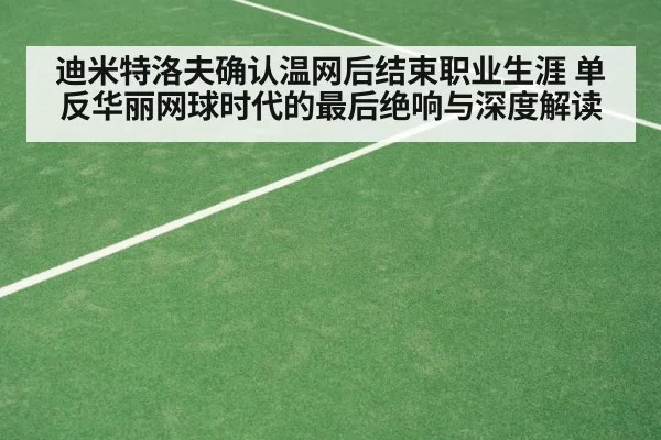 迪米特洛夫确认温网后结束职业生涯 单反华丽网球时代的最后绝响与深度解读