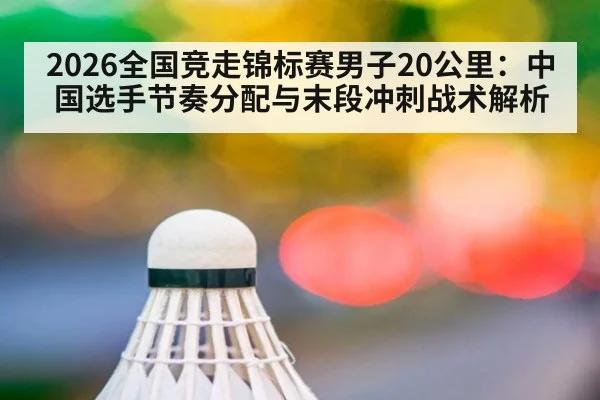 2026全国竞走锦标赛男子20公里：中国选手节奏分配与末段冲刺战术解析